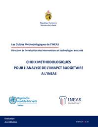 CHOIX METHODOLOGIQUES POUR L’ANALYSE DE L’IMPACT BUDGETAIRE A L’INEAS / INEAS | 