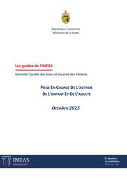 PRISE EN CHARGE DE L’ASTHME DE L’ENFANT ET DE L’ADULTE / INEAS | 