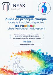 Trouble du Spectre de l'Autisme (TSA) chez l'enfant et l'adolescent / INEAS | 